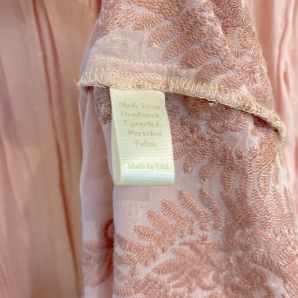 🚨 S O L D 🚨 Rare Christy dawn embroidered petal pink dahlia dress small - Picture 12 of 17